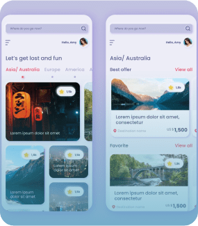 Mobile UI Design